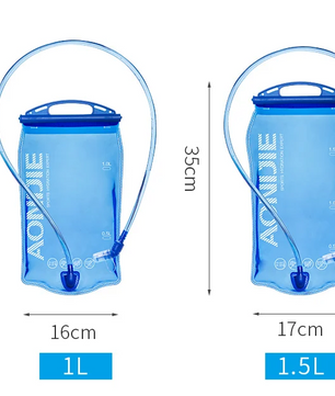 Hydratatie Waterzak 1L–3L – BPA-vrij Drinkreservoir met Slang voor Sport en Outdoor