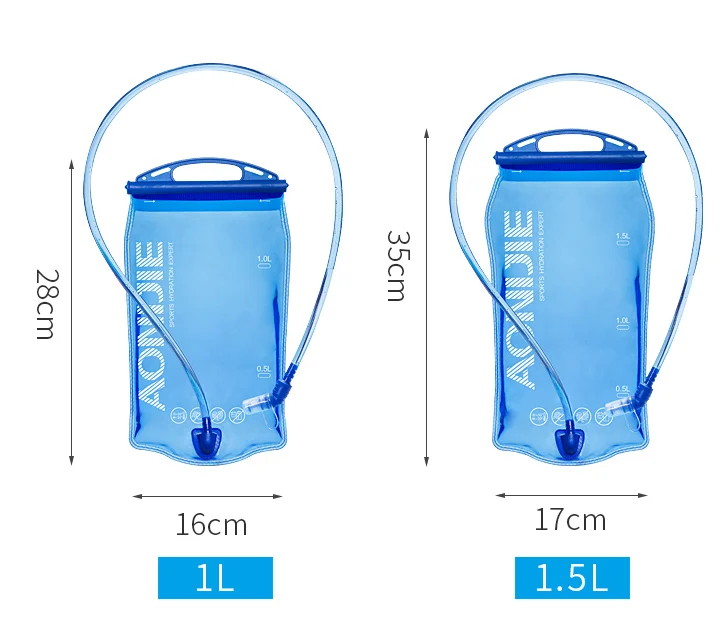 Hydratatie Waterzak 1L–3L – BPA-vrij Drinkreservoir met Slang voor Sport en Outdoor