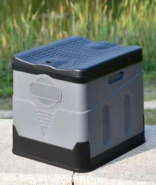Opvouwbaar Camping Toilet – Draagbaar Auto Toilet met Afvalzakken en Opbergfunctie