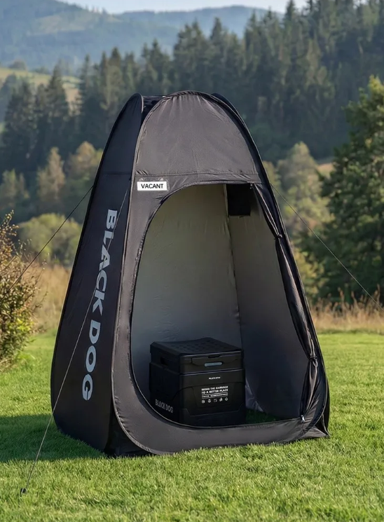 Opvouwbaar Camping Toilet – Draagbaar Auto Toilet met Geurdichte Sluiting en Compact Design