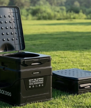 Opvouwbaar Camping Toilet – Draagbaar Auto Toilet met Geurdichte Sluiting en Compact Design