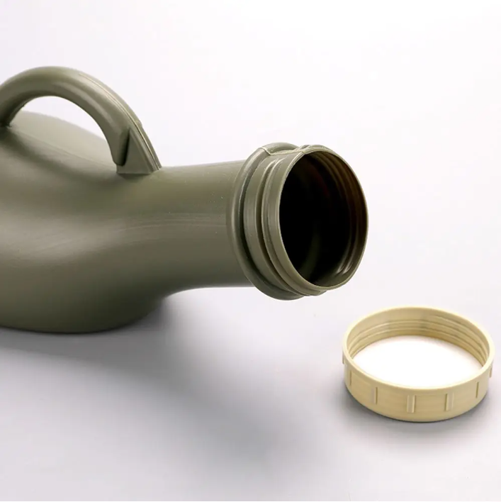 Draagbare Urinefles 1000ml – Unisex Plasfles met Trechter en Lekvrije Dop voor Camping en Reizen