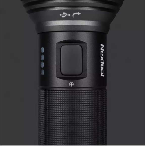 Krachtige LED Zaklamp 2000 Lumen – Oplaadbare Waterdichte Torch met 5 Modi voor Outdoor en Noodgebruik