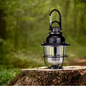Dimbare LED Camping Lamp – Retro Tentlamp met USB-C Opladen en Warm/Koud Licht