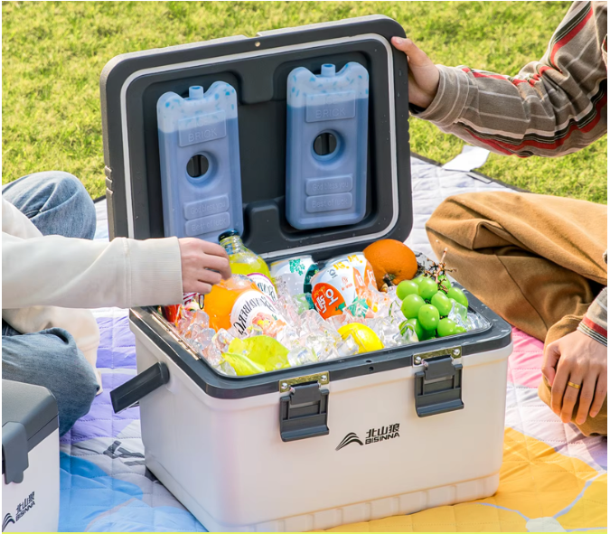 Grote Camping Koelbox – Draagbare Ice Box voor Outdoor, Strand en Picknick