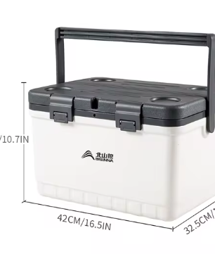 Grote Camping Koelbox – Draagbare Ice Box voor Outdoor, Strand en Picknick