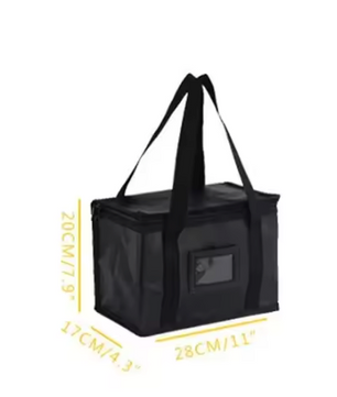 Grote Geïsoleerde Koeltas – Thermische Lunch Tas 16L–70L voor Bezorging, Camping en Picknick