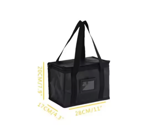 Grote Geïsoleerde Koeltas – Thermische Lunch Tas 16L–70L voor Bezorging, Camping en Picknick