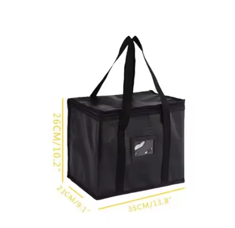 Grote Geïsoleerde Koeltas – Thermische Lunch Tas 16L–70L voor Bezorging, Camping en Picknick