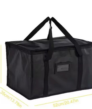 Grote Geïsoleerde Koeltas – Thermische Lunch Tas 16L–70L voor Bezorging, Camping en Picknick