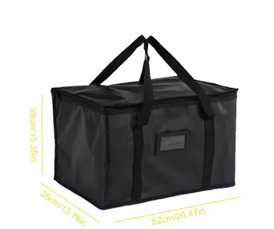 Grote Geïsoleerde Koeltas – Thermische Lunch Tas 16L–70L voor Bezorging, Camping en Picknick