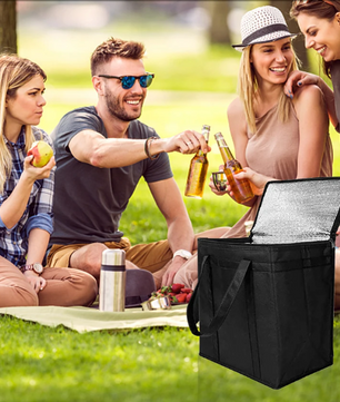 Grote Picknick Koeltas – Geïsoleerde Lunch Tas voor Strand, Reizen en Outdoor