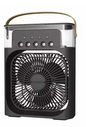 Draagbare Aircooler Ventilator – 3-in-1 Luchtkoeler, Luchtbevochtiger en Mist Fan met LED Verlichting