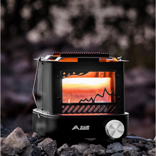 Draagbare Camping Kachel – Multifunctionele Gas Heater voor Outdoor, Vissen en Picknick