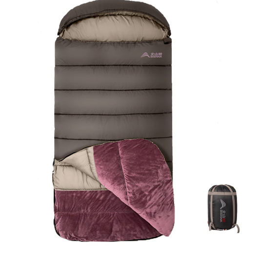XL Camping Slaapzak – Winter Slaapzak Lichtgewicht en Extra Ruim voor Outdoor, Hiking en Vissen