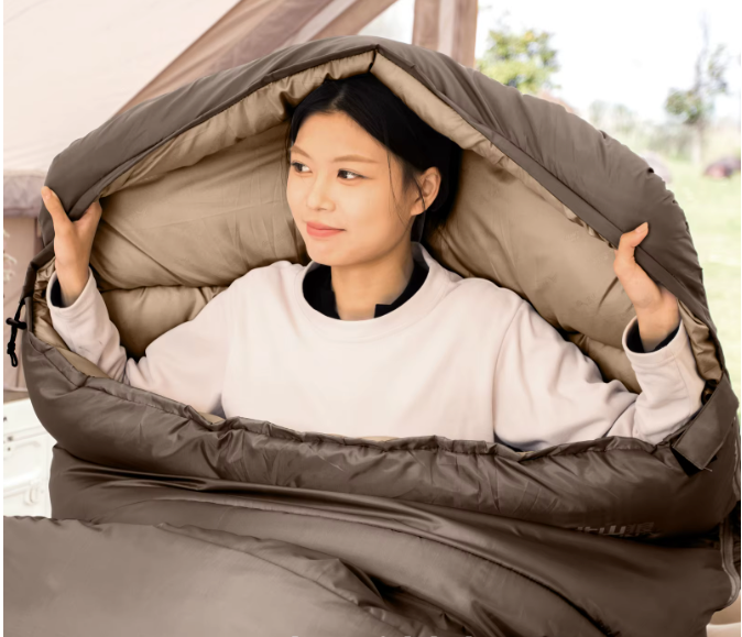 XL Camping Slaapzak – Winter Slaapzak Lichtgewicht en Extra Ruim voor Outdoor, Hiking en Vissen