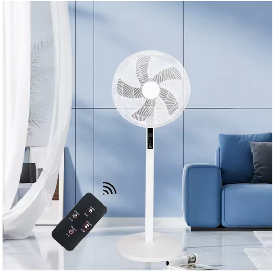 Staande Ventilator 40 cm – Elektrische Vloerventilator met Afstandsbediening en Timer