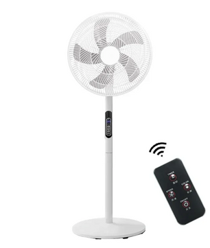 Staande Ventilator 40 cm – Elektrische Vloerventilator met Afstandsbediening en Timer