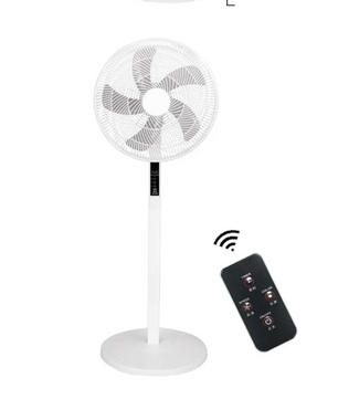 Staande Ventilator 40 cm – Elektrische Vloerventilator met Afstandsbediening en Timer