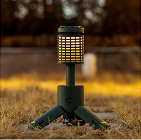 Telescopische Camping Lamp – LED Lantaarn 10000mAh met Statief en Magneet voor Outdoor en Tent