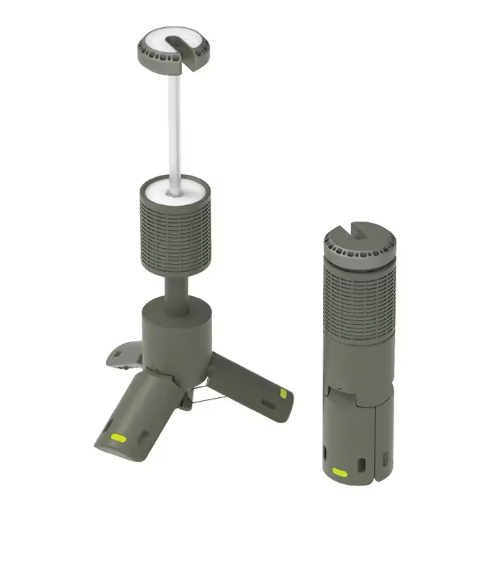 Telescopische Camping Lamp – LED Lantaarn 10000mAh met Statief en Magneet voor Outdoor en Tent