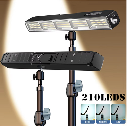 LED Camping Lamp Buis – Oplaadbare Magnetische Outdoor Lamp met Dimbaar Licht en SOS Functie