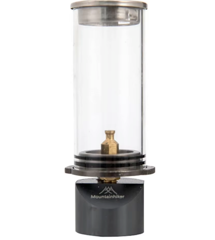Camping Gas Lamp – Draagbare Butaan Lantaarn met Regelbare Vlam en Windbescherming