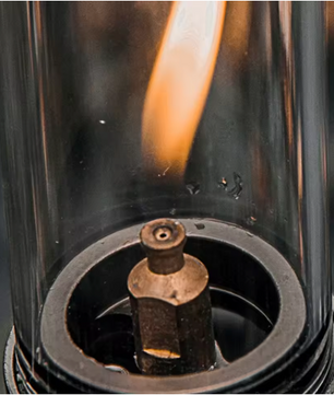 Camping Gas Lamp – Draagbare Butaan Lantaarn met Regelbare Vlam en Windbescherming
