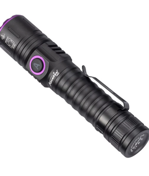 UV LED Zaklamp – Oplaadbare Blacklight 365/395nm met Zoom en Type-C