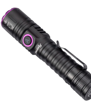 UV LED Zaklamp – Oplaadbare Blacklight 365/395nm met Zoom en Type-C