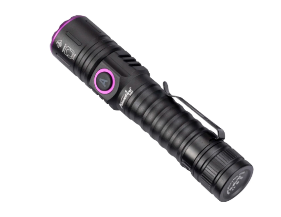 UV LED Zaklamp – Oplaadbare Blacklight 365/395nm met Zoom en Type-C