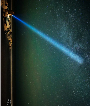 Ultra Krachtige LED Zaklamp – Oplaadbare Tactical Torch 15000mAh met Zoom en Powerbank