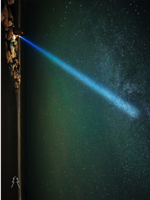 Ultra Krachtige LED Zaklamp – Oplaadbare Tactical Torch 15000mAh met Zoom en Powerbank
