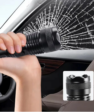 Krachtige LED Zaklamp – Oplaadbare Tactical Torch met Zoom en 5 Lichtstanden