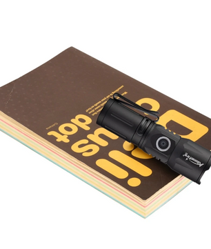Mini LED Zaklamp – Oplaadbare Zoom Zaklamp met USB-C, Compact en Krachtig