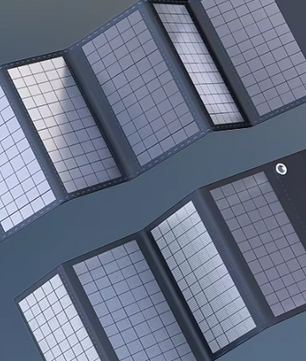Draagbaar Opvouwbaar Zonnepaneel – Solar Charger met USB en DC Output voor Outdoor en Camping