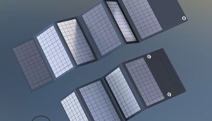 Draagbaar Opvouwbaar Zonnepaneel – Solar Charger met USB en DC Output voor Outdoor en Camping