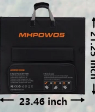 Draagbaar Opvouwbaar Zonnepaneel 220W – Krachtige Solar Charger voor Camping en Outdoor Gebruik