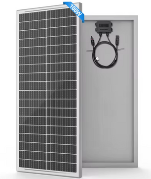 Monokristallijn Zonnepaneel 100W – Efficiënt Solar Paneel voor Accu en Off-Grid Gebruik