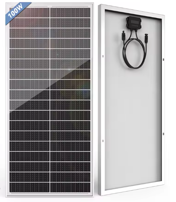 Monokristallijn Zonnepaneel 100W – Efficiënt Solar Paneel voor Accu en Off-Grid Gebruik
