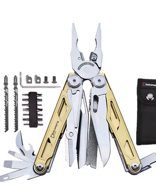 Multitool Tang 20-in-1 – Opvouwbare Multitool met Mes, Schaar en Schroevendraaiers