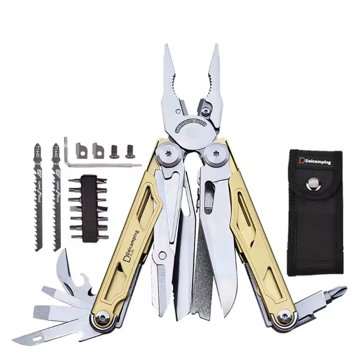 Multitool Tang 20-in-1 – Opvouwbare Multitool met Mes, Schaar en Schroevendraaiers