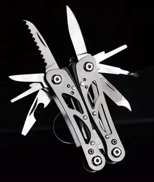 Multitool Zakmes met Tang – Opvouwbare Survival Tool voor Outdoor en EDC