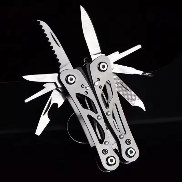Multitool Zakmes met Tang – Opvouwbare Survival Tool voor Outdoor en EDC