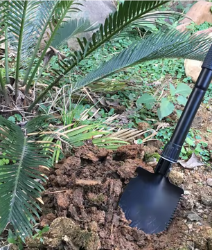 Multifunctionele Opvouwbare Schep – Telescopische Survival Schop voor Camping, Tuin en Outdoor
