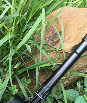 Multifunctionele Opvouwbare Schep – Telescopische Survival Schop voor Camping, Tuin en Outdoor