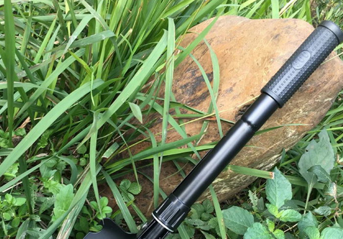Multifunctionele Opvouwbare Schep – Telescopische Survival Schop voor Camping, Tuin en Outdoor