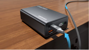 Powerbank 20000mAh – 65W Fast Charge USB-C voor Laptop en Smartpho