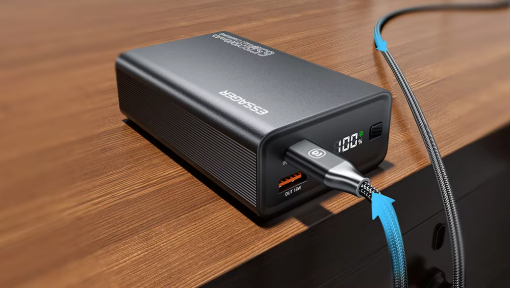 Powerbank 20000mAh – 65W Fast Charge USB-C voor Laptop en Smartpho