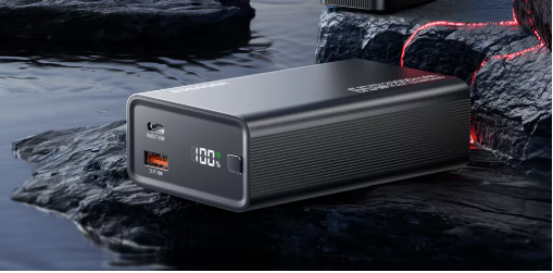 Powerbank 20000mAh – 65W Fast Charge USB-C voor Laptop en Smartphone